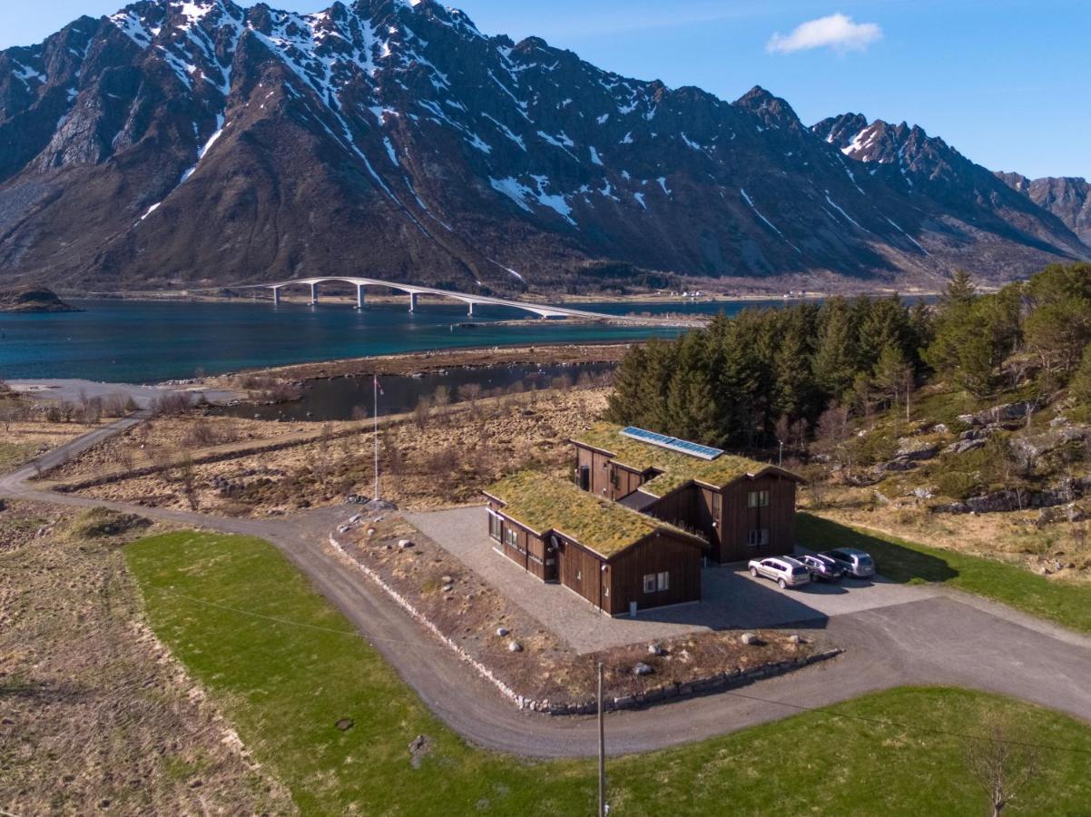 Kleppstad Lodge Lofoten Experience Sydalen Exteriör bild