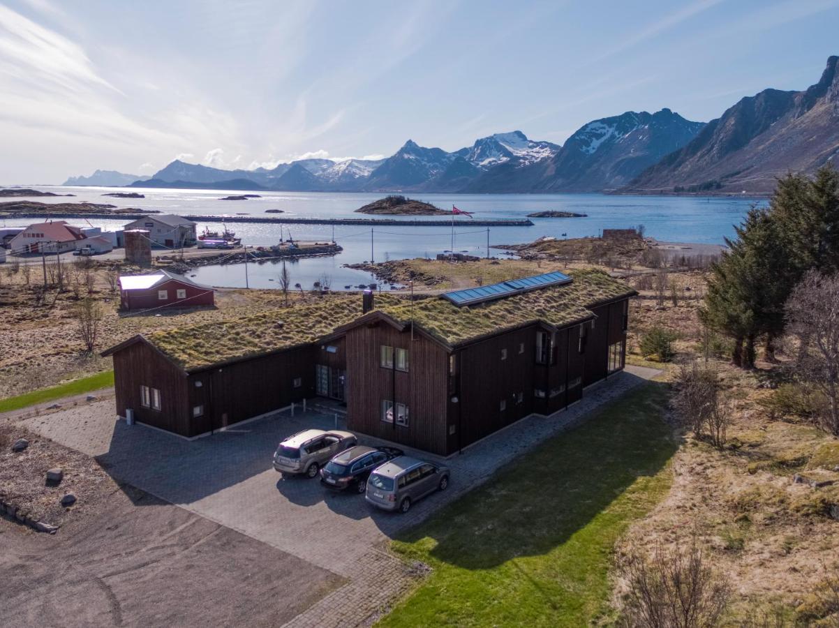 Kleppstad Lodge Lofoten Experience Sydalen Exteriör bild