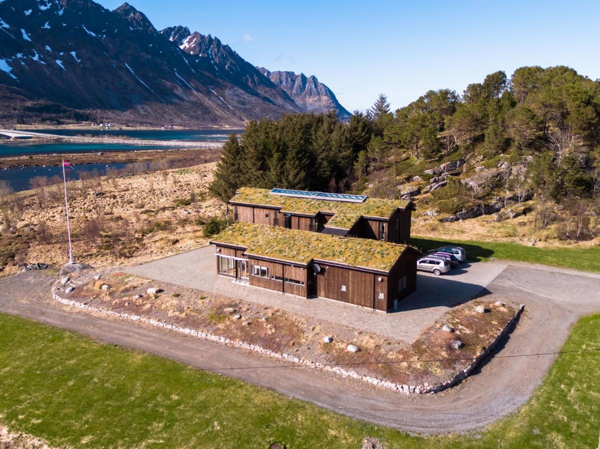 Kleppstad Lodge Lofoten Experience Sydalen Exteriör bild